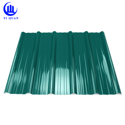 UPVC Spanish Roof Tiles 1.5mm-2.8mm Thickness 1130mm Width