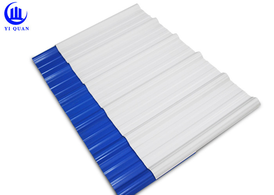 Light Weight Multilayer PVC UPVC Plastic Roof Tiles For Steel Factory