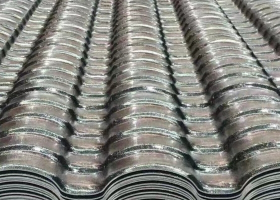 Solar Corrugated Shingles Plastic Roofing Sheets Waterproof Wave Shape