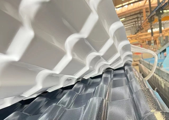 Fire Prevention Synthetic Resin Roof Waterproofing Tiles 2.3mm UV Resistance