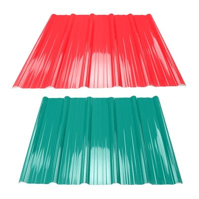1.8mm PVC Roof Tiles 840mm Width Waterproof Plastic Roofing Sheets