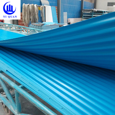 UPVC Spanish Roof Tiles 1.5mm-2.8mm Thickness 1130mm Width