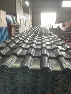 ASA Synthetic Resin Roof Tile 2.5mm Thickness 1050mm Width Windproof