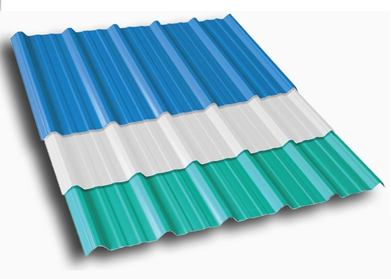 Il tetto del PVC di resistenza della corrosione riveste le anti mattonelle di tetto di plastica ultraviolette