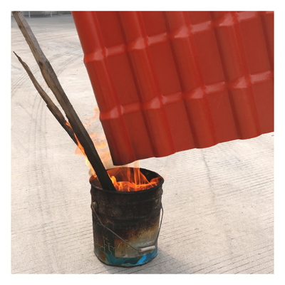 Resistenza al fuoco ASA Synthetic Resin Tiles Easy per installare gli strati rispettosi dell'ambiente