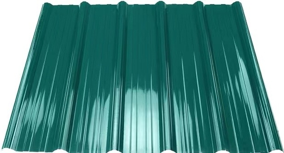 Le mattonelle di tetto decorative del PVC APVC dell'onda dell'isolamento termico per le tettoie coltivano il mercato