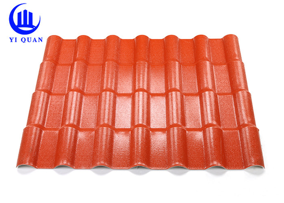 Multi colori impermeabili ASA Synthetic Resin Roof Tile per l'autostazione del magazzino