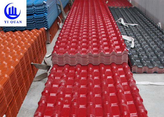 Resistenza agli'agenti atmosferici di ASA Synthetic Resin Roof Tile di resistenza all'urto