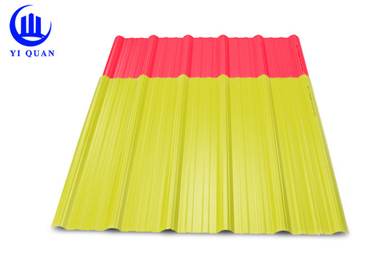 Mattonelle di tetto resistenti del PVC dell'isolamento termico dell'acqua per i progetti di costruzione della veranda