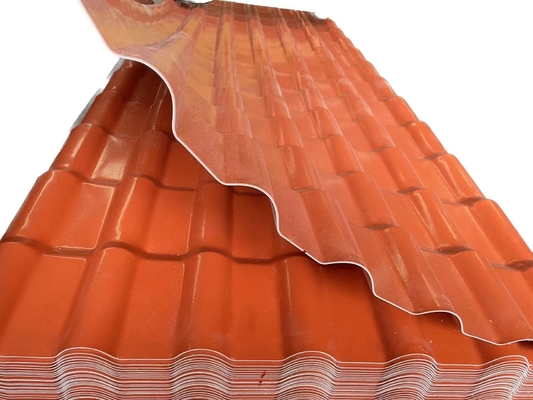 960mm ASA Synthetic Resin Roof Sheet a prova di fuoco per il gazebo del patio della villa