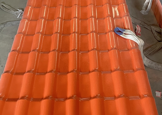 Resistenza sana ASA Synthetic Resin Roof Tile per l'isolamento termico delle mattonelle dell'altezza della Camera 219mm