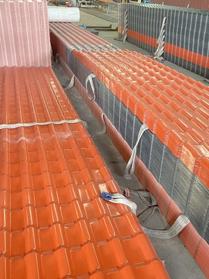 La durata della vita lunga ASA Synthetic Resin Roof Tile colora la resistenza al fuoco durante