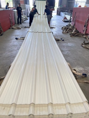 Resistenza al fuoco di plastica ondulata delle tegole del PVC spessore di 2.0mm