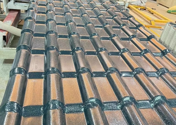 Mattonelle impermeabilizzanti per tetti in resina sintetica antincendio 2,3 mm Resistenza ai raggi UV