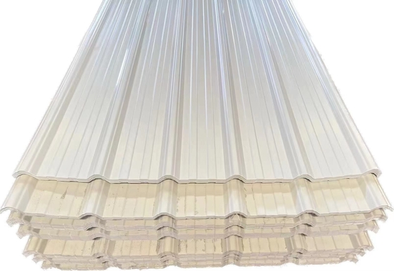 Foglio di copertura in plastica in PVC anticorrosivo per isolamento termico per fabbrica di posto auto coperto