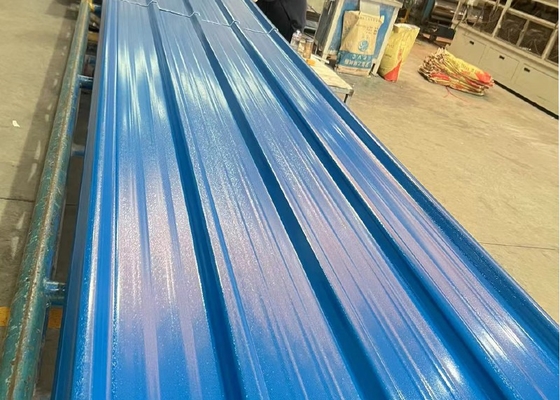 Mattonelle di tetto di plastica di resistenza al suono spessore di 1.0mm per posto auto coperto