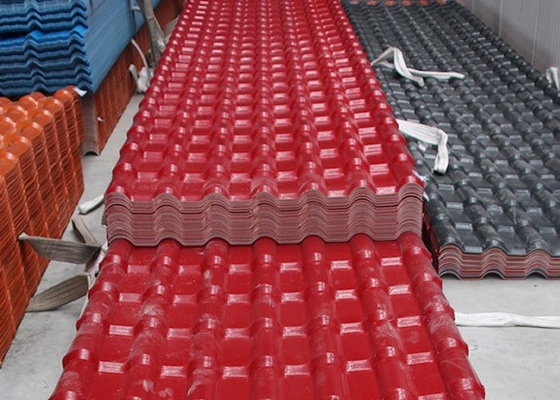 ASA Resin Roof Tile Shingle a prova di fuoco spagnolo per le vecchie costruzioni della villa