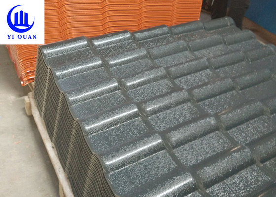 Le mattonelle di tetto della resina sintetica del PVC del pendio asa per la villa rendono incombustibile resistente agli urti