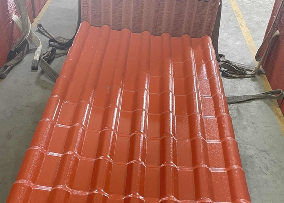 Colore che dura le mattonelle di tetto della resina sintetica ASA Synthetic Weather Resistance