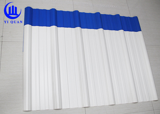 Isolamento termico di UPVC dello strato ondulato leggero del tetto per il magazzino della fabbrica