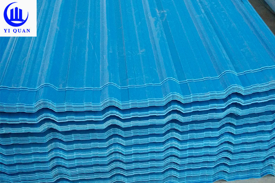 Strato di plastica del tetto del PVC 2.3mm di spessore resistente UPVC del vento per la parete del magazzino