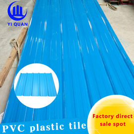 Lisci il suono ondulato delle mattonelle di tetto del PVC di 3mm resistente