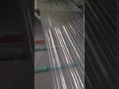 Lastra di copertura trasparente in fibra di vetro